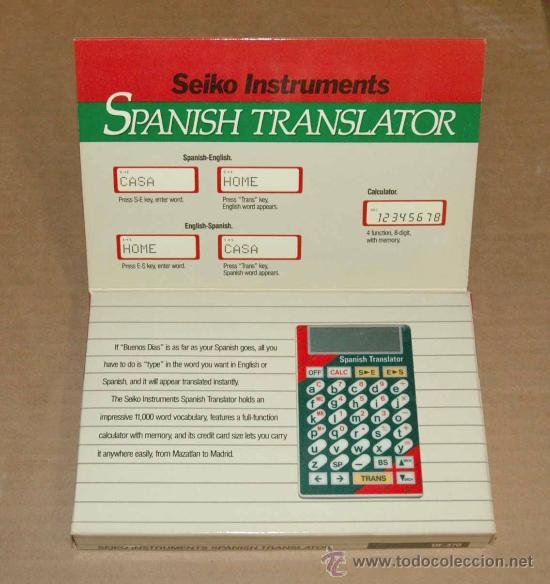 seiko instruments spanish translator df-370. - Buy Other collectible  objects on todocoleccion