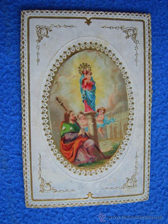Coleccionismo: ZARAGOZA ESTAMPA VIRGEN DEL PILAR
