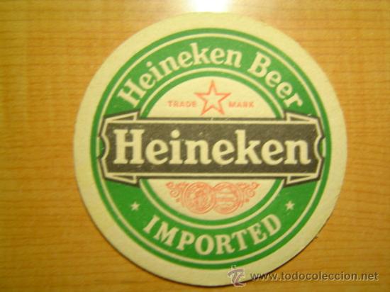 Coleccionismo: POSAVASOS CERVEZA HEINEKEN