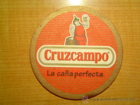 Coleccionismo: POSAVASO CERVEZA  CRUZCAMPO