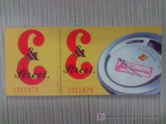 Coleccionismo: JB. TALON DE TICKETS SORTEO WALKMAN - Foto 1