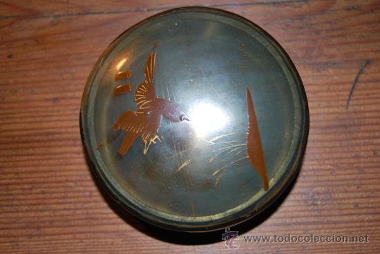 Coleccionismo: POLVERA DE BAQUELITA - ART DECO  -  A&Ntilde;OS 30