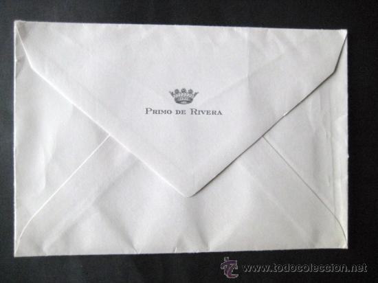 Coleccionismo: SOBRE CON MEMBRETE - PRIMO DE RIVERA-.... ENVIO GRATIS&iexcl;&iexcl;&iexcl;