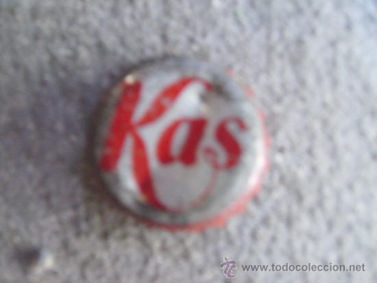 Coleccionismo: TAPON CORONA DE KAS -LETRAS ROJAS
