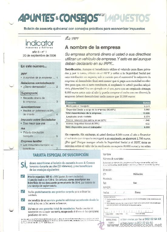 Collecting paper: BOLET&Iacute;N DE ASESOR&Iacute;A QUINCENAL CON CONSEJOS PR&Aacute;CTICOS PARA ECONOMIZAR IMPUESTOS