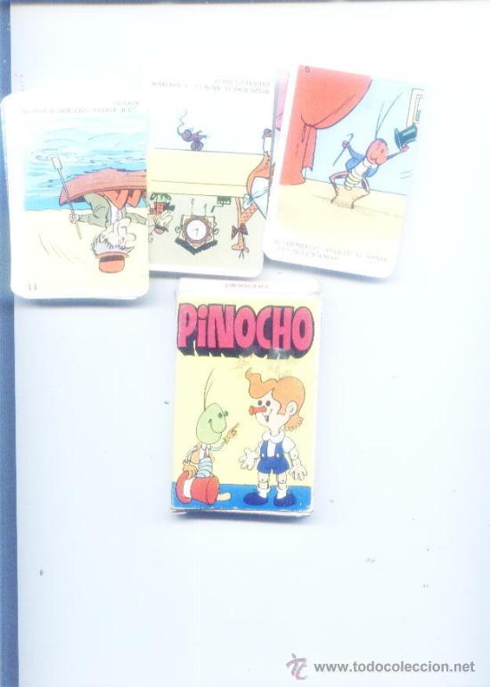 Coleccionismo: Pinocho.Naipes Comas.a&ntilde;o 80.31cartas