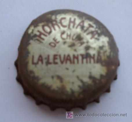 Coleccionismo: TAPON CHAPA CORONA DE HORCHATA DE CHUFA LA LEVANTINA