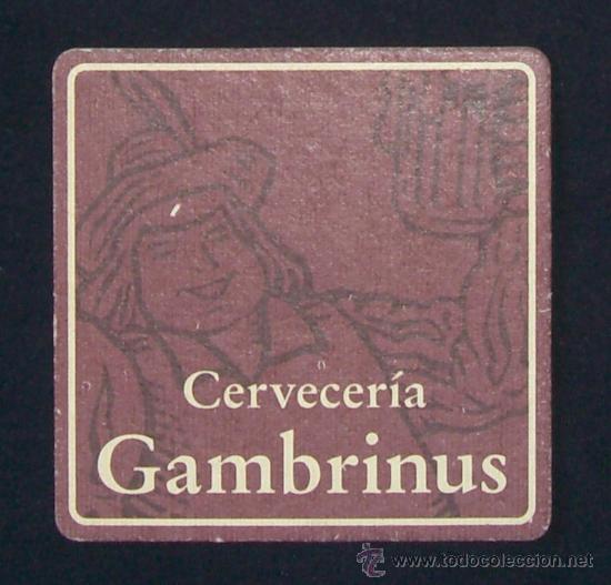 Coleccionismo: POSAVASOS CERVEZA CRUZCAMPO - CERVECER&Iacute;A GAMBRINUS - BEBIDA -