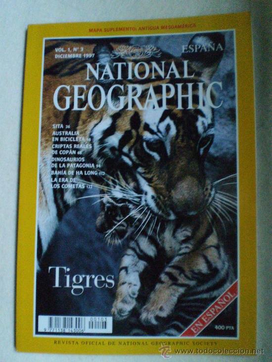 Collecting: NATIONAL GEOGRAPHIC DICIEMBRE 1997.NUMERO 3 ..FALTA EL MAPA.
