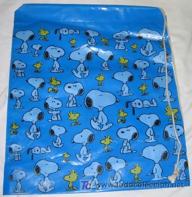 Coleccionismo: BOLSA DE PL&Aacute;STICO DE SNOOPY - Foto 2