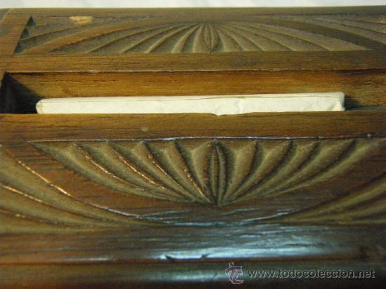 Coleccionismo: CAJA DE MADERA PARA CIGARRILLOS - Foto 5
