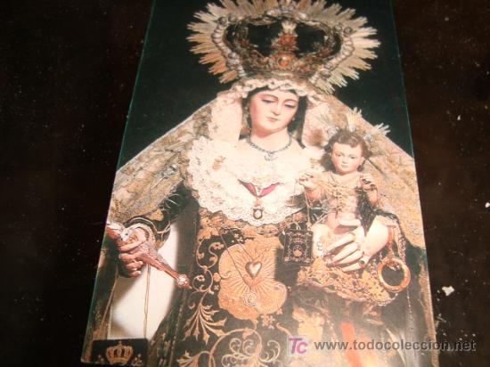 Colecionismo: estampa nuestra se&ntilde;ora del carmen ,cadiz