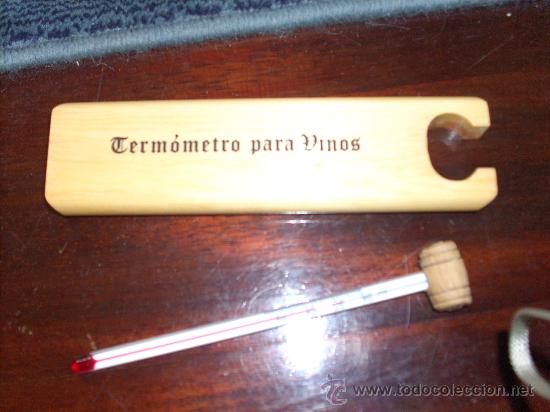 Coleccionismo: Term&oacute;metro de vino - Foto 1