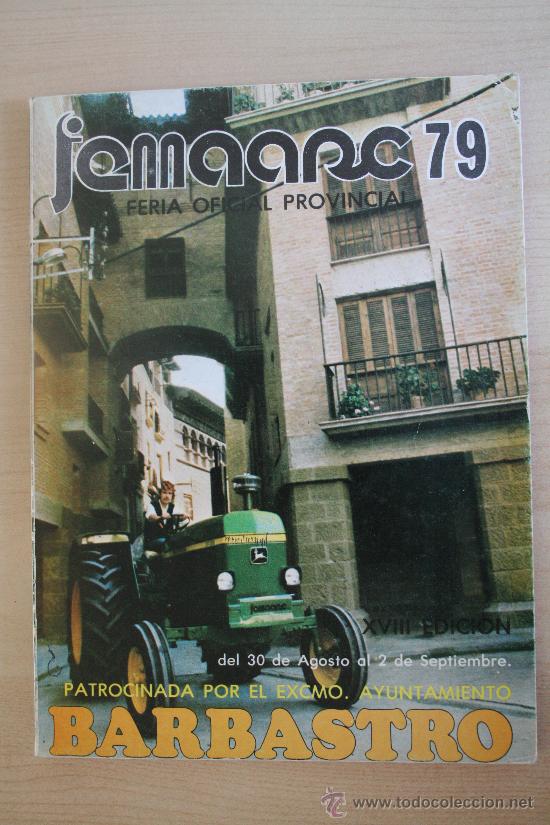 Coleccionismo: PROGRAMA FEMAARC 79 BARBASTRO - Foto 1