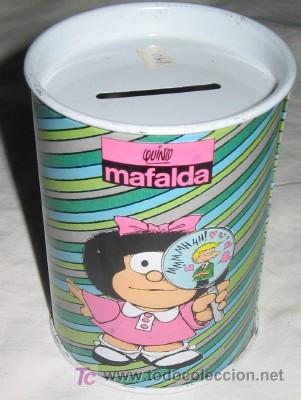 Coleccionismo: HUCHA DE LATA DE MAFALDA - Foto 1