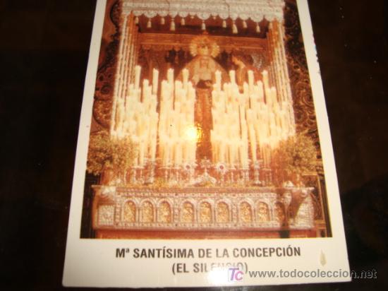 Colecionismo: maria santisima de la concepcion , el silencio