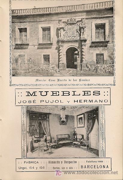 Coleccionismo: * MURCIA * Casa Huerta de las Bombas - 1911
