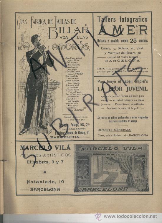 Coleccionismo: RETALL DE PREMSA. ANYS 20. PUBLICITAT.GRAN FABRICA DE TAULES DE BILLAR. A . AMOROS.