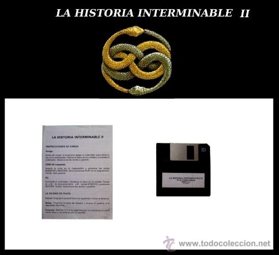 Coleccionismo: LA HISTORIA INTERMINABLE II - PC EN DISKETTE DE 3 1/2 - Foto 1