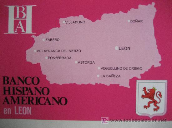 Coleccionismo: Leon. Banco Hispano Americano