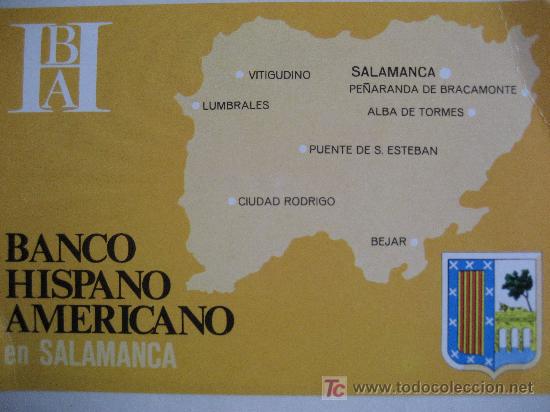 Coleccionismo: Salamanca. Banco Hispano Americano