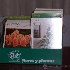 Coleccionismo: ARCHIVADOR ( FLORES Y PLANTAS ) CON MÁS DE 300 FICHAS , SALVAT EDITORES S. A 1977