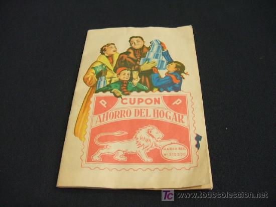 Collecting paper: CUPON AHORRO DEL HOGAR (COMPLETO)