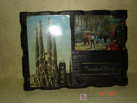 Collezionismo: SOUVENIR CUELGALLAVES - RECUERDO DE BARCELONA -