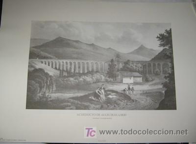 Coleccionismo: L&Aacute;MINA ACUEDUCTO DE ALGECIRAS EN 1830, POR SAINSON/VANDER BUSCH