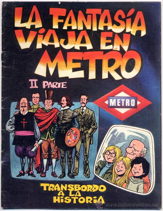 Coleccionismo: LA FANTAS&Iacute;A VIAJA EN METRO. II PARTE. ESPECIE DE C&Oacute;MIC
