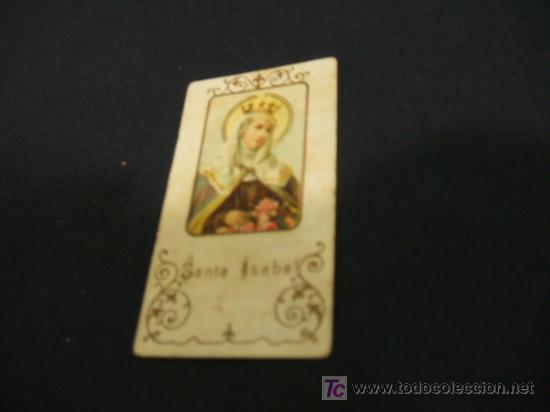 Collectionnisme: ELIXIR VIADIN - IMAGEN DE SANTA ISABEL - SAN PEDRO MARTIR, 44 - BARCELONA -