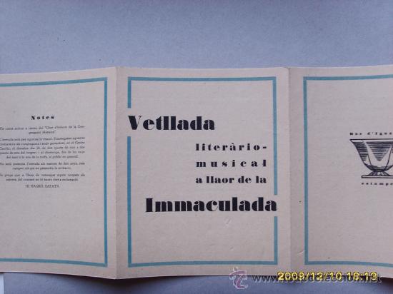 Coleccionismo: CONGREGACIO MARIANA IGUALADA 1930 - Foto 4