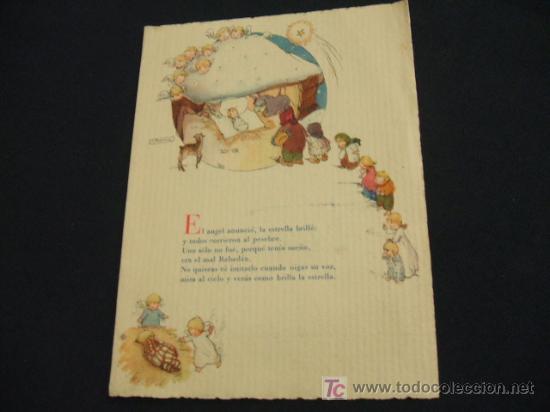 Sammelleidenschaft Papier: FELICITACION NAVIDAD - A&Ntilde;O 1.939