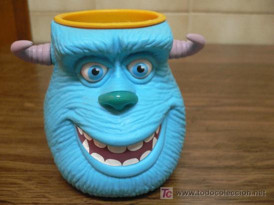 Coleccionismo: TAZA VASO MONTRUOS SA - Foto 1