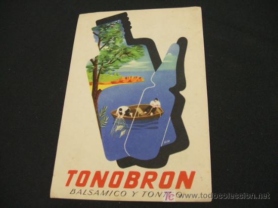 Sammelleidenschaft Papier: TONOBRON - BALSAMICO Y TONICO - LABORATORIOS LABEN - MADRID -