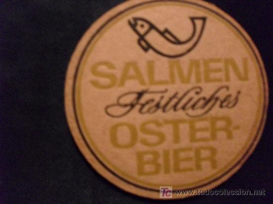 Coleccionismo: Posavasos Salmen osterbier - Foto 1