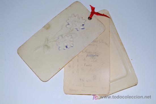 Coleccionismo: CARNET DE BAILE DE CELULOIDE A&Ntilde;OS 20 - Foto 1