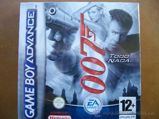 Coleccionismo: JUEGO JAMES BOND 007 TODO O NADA  NINTENDO NO PLAY STATION