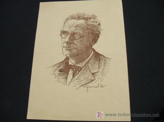 Sammelleidenschaft Papier: PROGRAMA TEATRO ROMEA - HOMENAJE A JOSE M&ordf; FOLCH Y TORRES - 18 ENERO 1.951 -