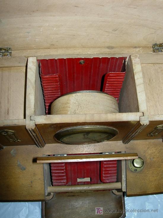 Coleccionismo: Cigarrera con reloj y musica - Foto 7