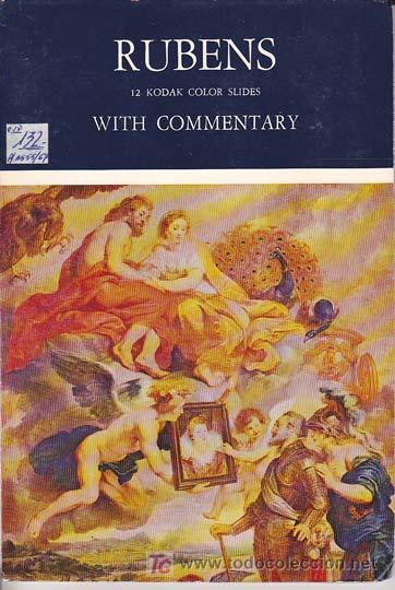 Coleccionismo: RUBENS. 12 diapositivas en color . Bologna (Italy): Fotocinedizione, 1966. 12x18. R&uacute;stica. Libro. Bu