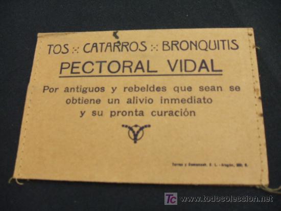 Coleccionismo: FARMACIA Y LABORATORIO - H. DE VIDAL - SAN PABLO, 44 - BARCELONA -