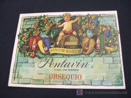 Colecionismo: VINUM BONUM - PENTAVIN - VINO DE MARCA -