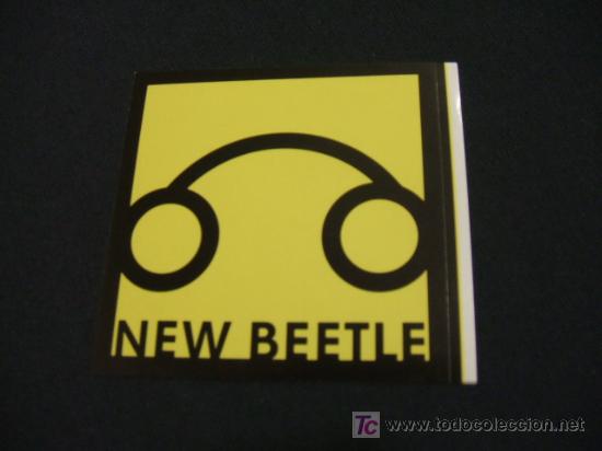 Coleccionismo: ADHESIVO - NEW BEETLE -