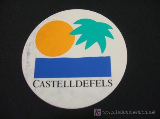 Coleccionismo: ADHESIVO - CASTELLDEFELS -