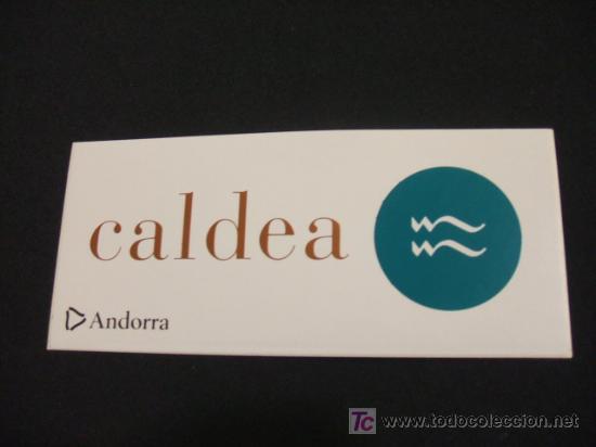 Collectionnisme: ADHESIVO - CALDEA - ANDORRA -