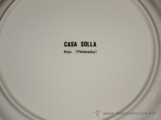 Coleccionismo: MENU SERIGRAFIADO EN PLATO - Foto 2
