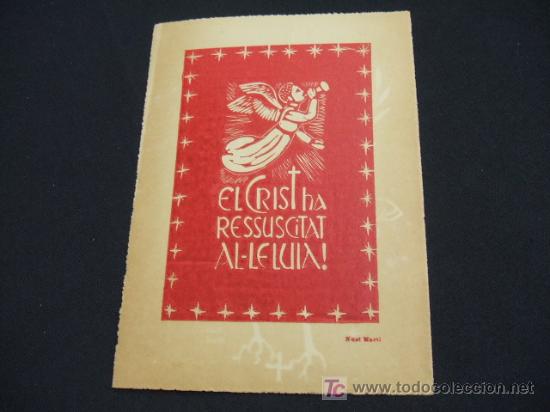 Collectionnisme: EL CRIST HA RESSUCITAT AL.LEUIA - RESSUCITATS - ENRIC BALAGUER I MESTRES -