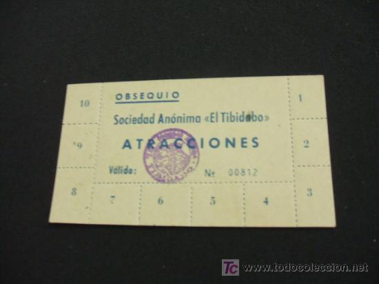 Colecionismo: TARJETA CON CAJETINES - SOCIEDAD ANONIMA EL TIBIDABO - ATRACCIONES -