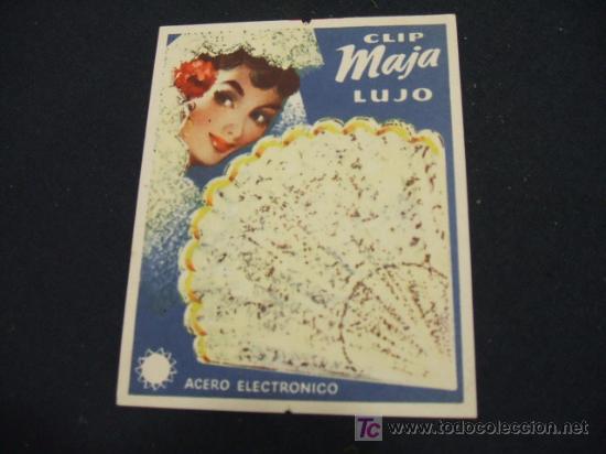 Collecting paper: CLIP MAJA LUJO - ACERO ELECTRONICO -